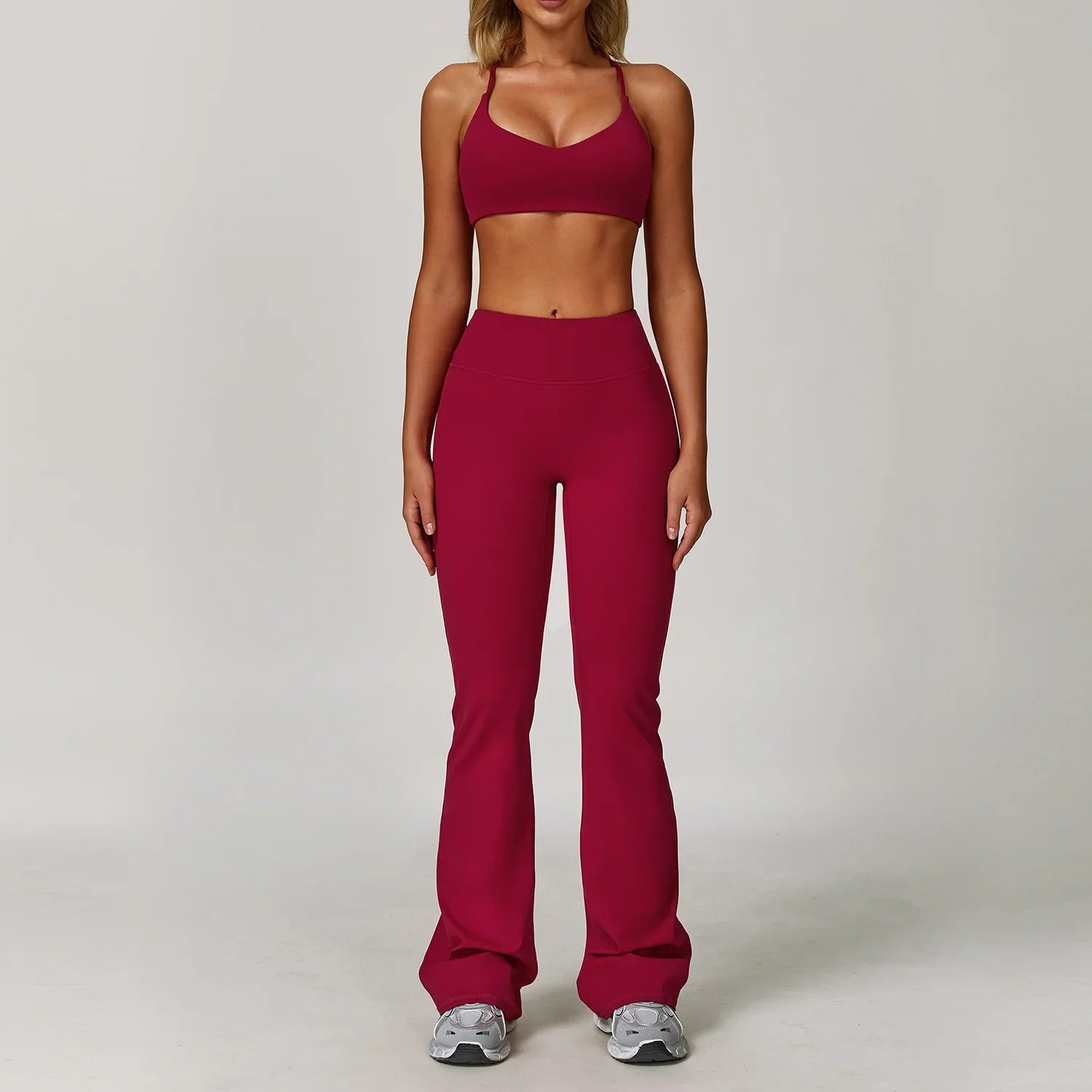 2/3PCS Yoga Suit Sports Set Gym Set Women Tracksuit Running Workout Clothes Long Sleeve Sports Bra Athletic Wear Yoga Clothing