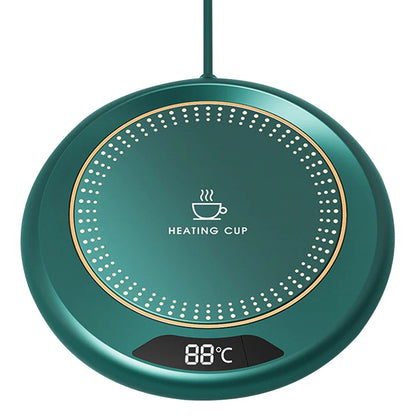 Coffee Mug Warmer 3 Temperature Setting Electric Coffee Warmer Heating Plate Portable Cup Warmer for Travel Office Desk Home Use
