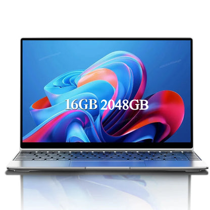 2026 NEW Intel Core i9 9900 14.1 Inch Laptop 32GB RAM 2TB SSD Windows 11 Ultra Slim Gaming Gamer Office Notebook 1920x1080