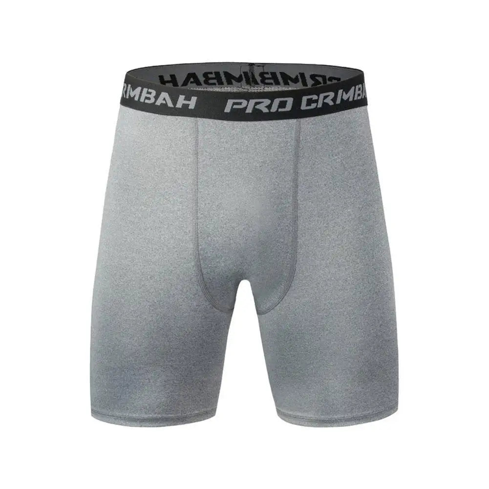 Shorts Men's Leggings Compression Pants Sports Leggings Basketball Quarter Shorts Quick Drying Running Training Stretch Fitness Pants