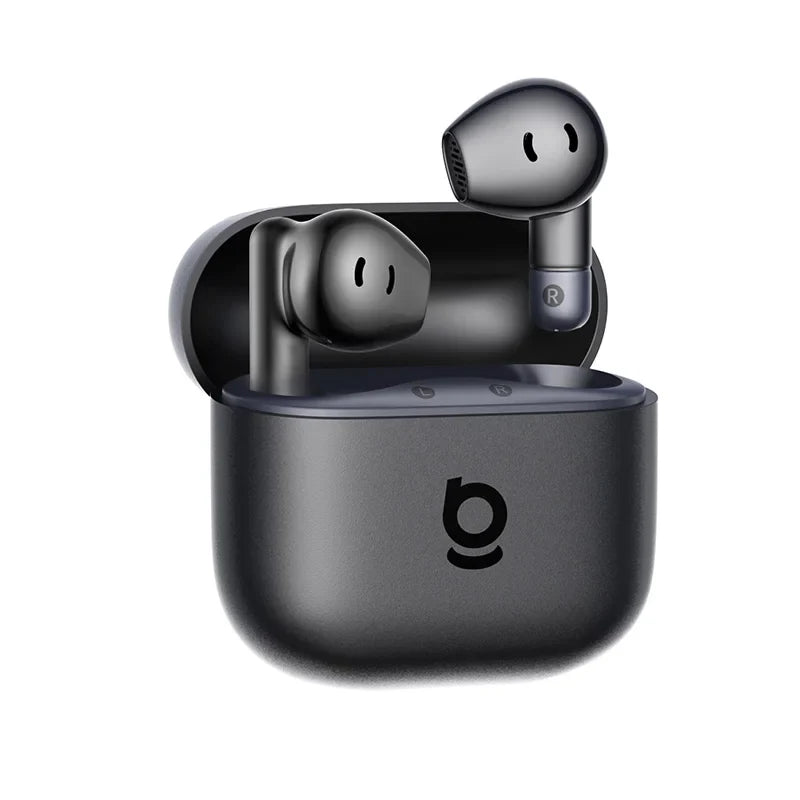 Baseus BS2 Lite Semi-In-Ear True Wireless Headset Comfortable Wear Bluetooth Music Sports Headset Low Latency