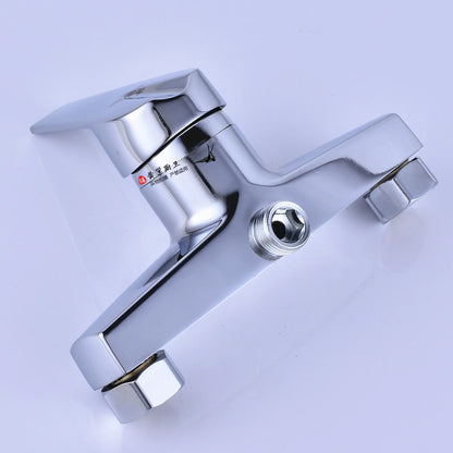 Brass Shower Faucet Mixer Valve Set with Shower Head and Hidden Switch for Bathroom Hot and Cold Water Tap  Bath