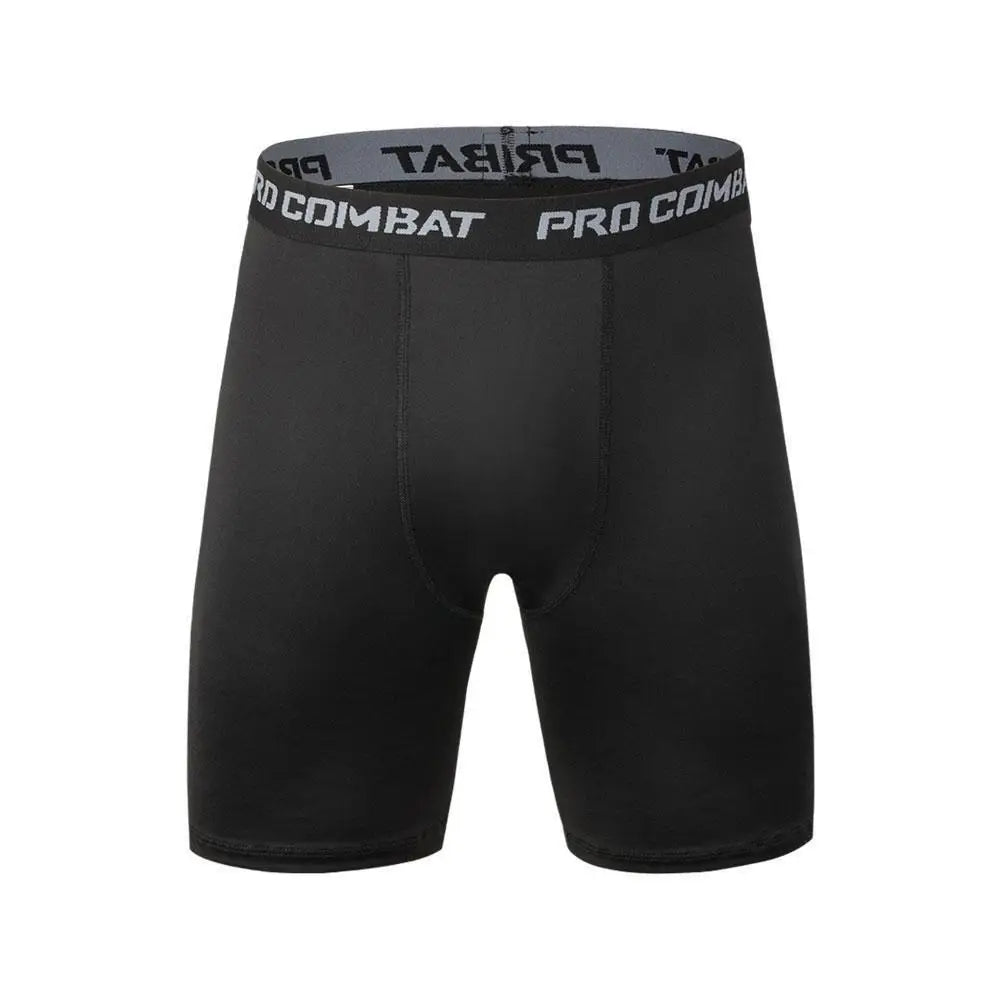 Shorts Men's Leggings Compression Pants Sports Leggings Basketball Quarter Shorts Quick Drying Running Training Stretch Fitness Pants