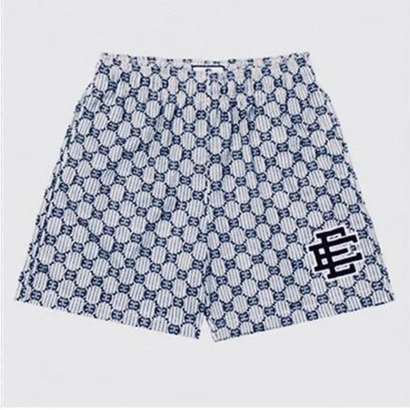 Shorts  EE Eric Emanuel Basic Shorts NEW men's casual shorts fitness sports pants summer gym workout Men Classic GYM Mesh Shorts