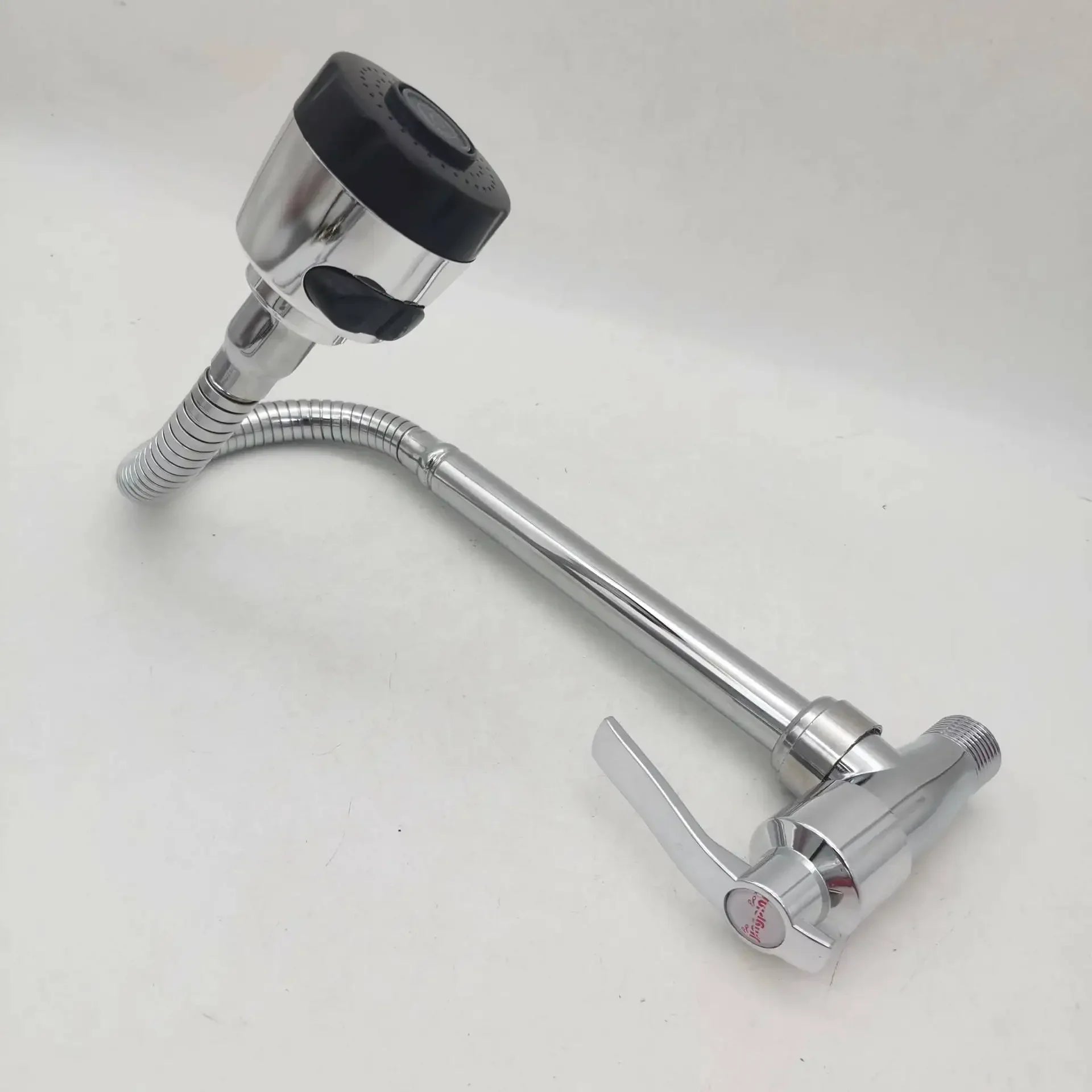 360° Kitchen Wall Mounted Faucet Single Cold Universal Vegetable Basin Faucet Bathroom Stainless Steel Sink Balcony Faucet