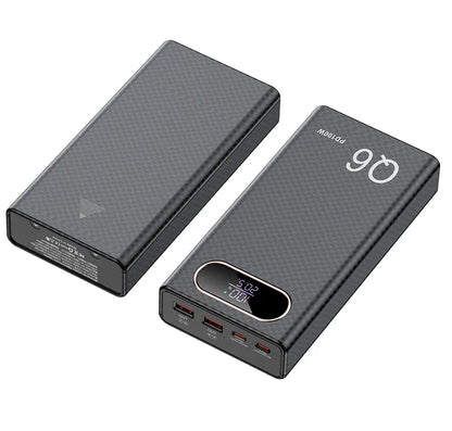 Best PD100W Fast Charging Power Bank DIY Kit 20V 5A 6x 21700 Battery Pack Portable Customizable No Soldering Easy to Assemble