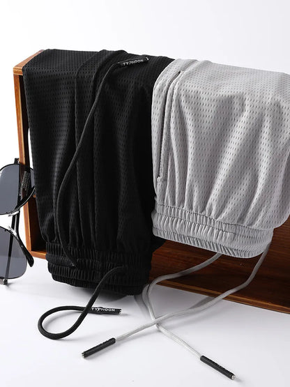 Shorts NEW Fitness sports Shorts Man Summer Gyms Workout Male Breathable Mesh shorts Quick Dry Beach Short Pants men Sportswear ﻿