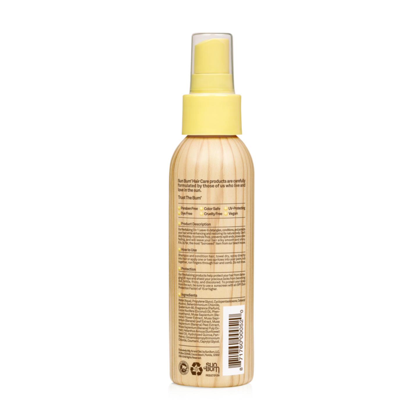 SUN BUM - Hair Care | 3-in-1 Leave-In Conditioner
