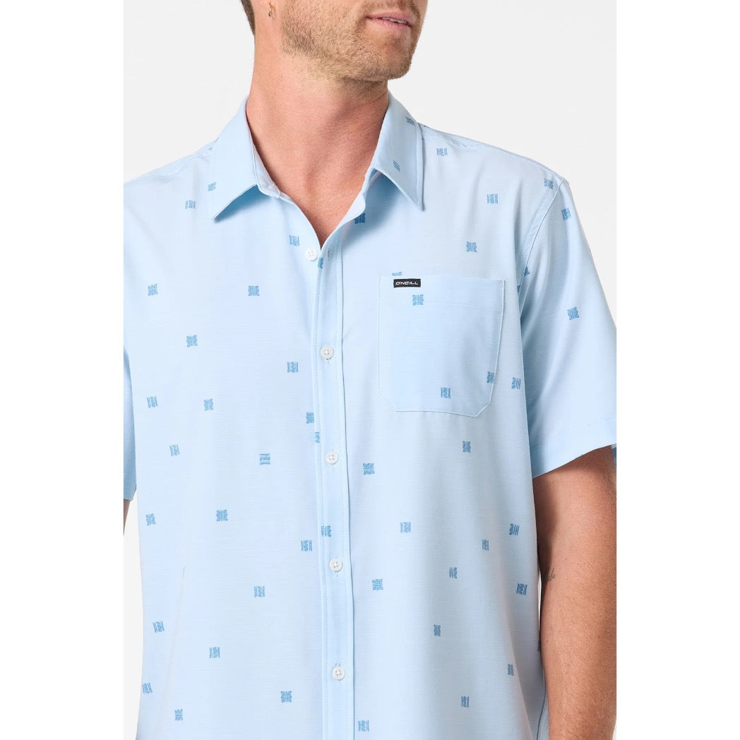 ONEILL - UPF SLUB RELAXED SS WOVEN SHIRT | Baby Blue