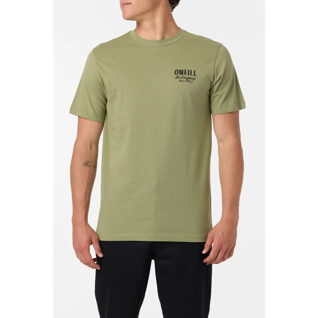 ONEILL - OPEN ROAD SS CLASSIC TEE | Oil Green