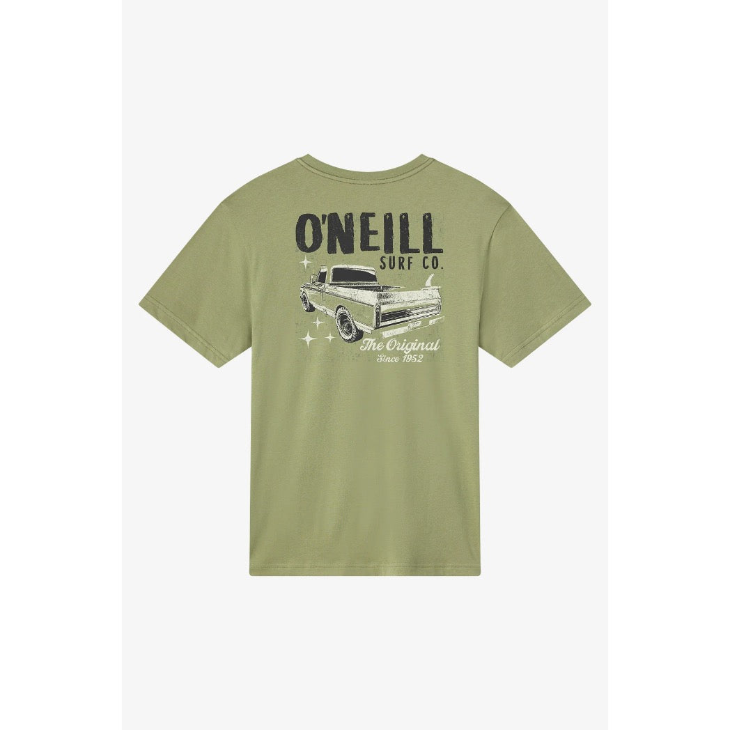 ONEILL - OPEN ROAD SS CLASSIC TEE | Oil Green