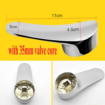 Bathroom Kitchen faucet accessories shower tank switch cold and hot water valve single handle Replacement Faucet Metal Handle