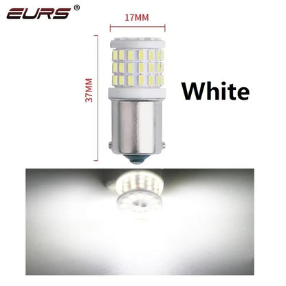 2pcs PY21W bau15s P21/5W 1156 Ba15s P21W 1157 Bay15d For Car LED Bulbs Turn Signal Light 3014 57SMD Brake Reverse Parking Lamps