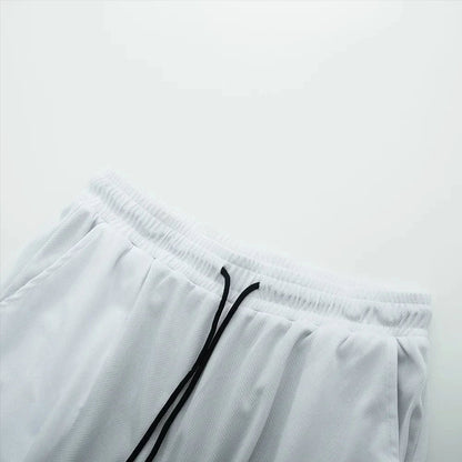 Shorts Men's Two-in-one Sports Shorts Breathable Casual Quick-drying Double-layer Shorts Summer Running Sportswear Bottoms M-3XL