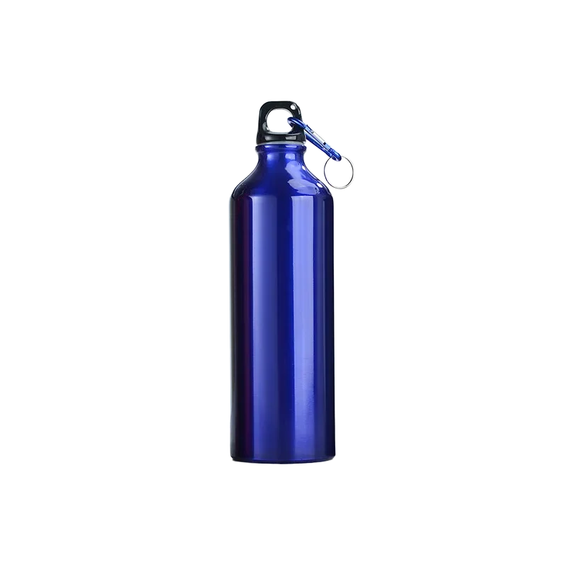 500ml 750ml Gradient Aluminum Water Bottle Large Capacity Gym Outdoor Sports Flask Leakproof Portable Gift Drinkware