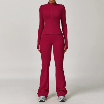 2/3PCS Yoga Suit Sports Set Gym Set Women Tracksuit Running Workout Clothes Long Sleeve Sports Bra Athletic Wear Yoga Clothing