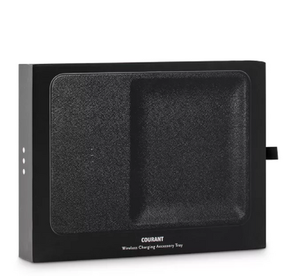 Catch:3 Leather Wireless Charging Pad and Organizer