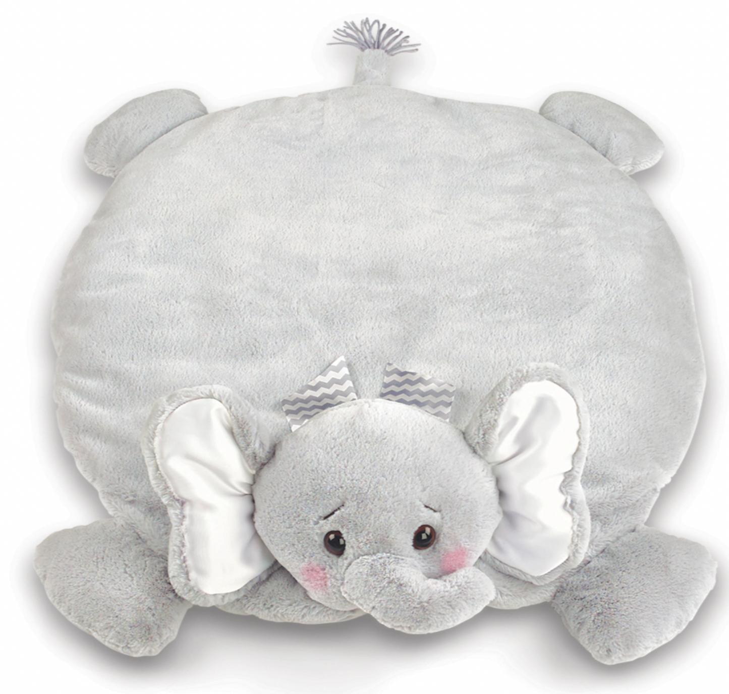 Lil’ Spout Gray Elephant Belly Blanket
