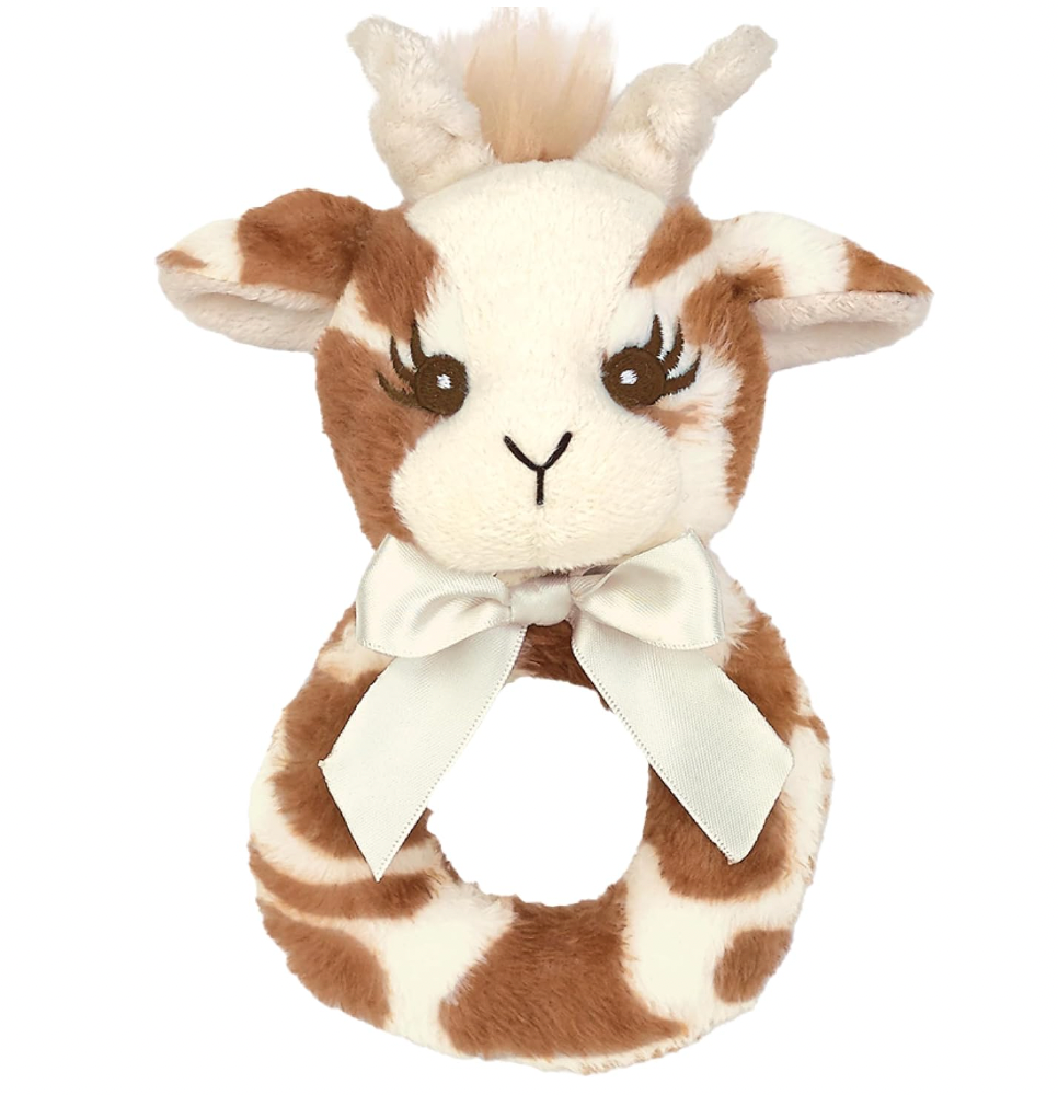 Lil' Patches Giraffe Ring Rattle