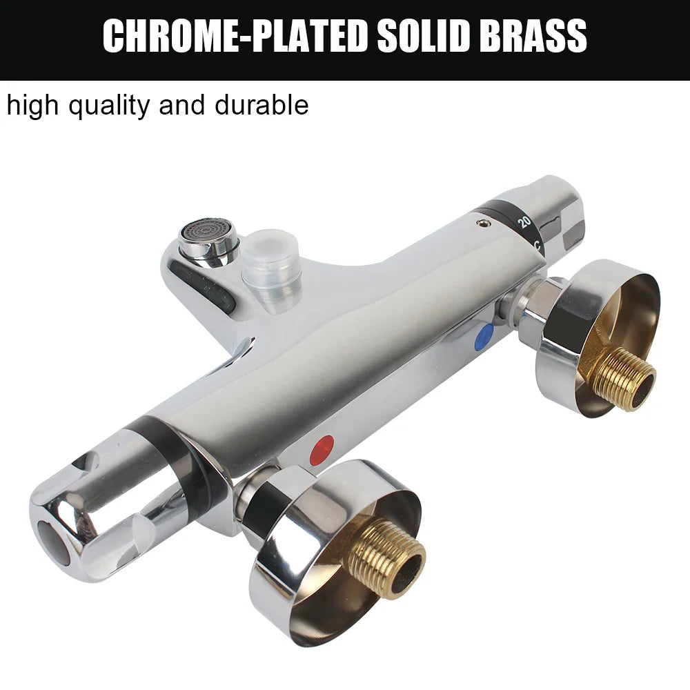 Bathroom Mixing Valve Hot And Cold Mixer Thermostatic Tap Thermostatic Shower Faucet Bathtub Faucet Bathroom Tool