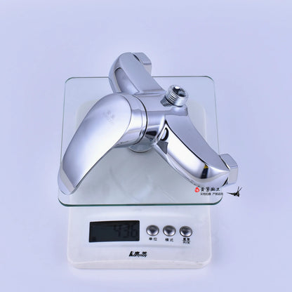Brass Shower Faucet Mixer Valve Set with Shower Head and Hidden Switch for Bathroom Hot and Cold Water Tap  Bath