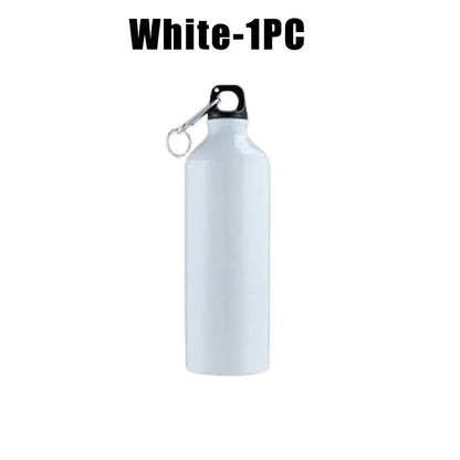 500ml 750ml Gradient Aluminum Water Bottle Large Capacity Gym Outdoor Sports Flask Leakproof Portable Gift Drinkware