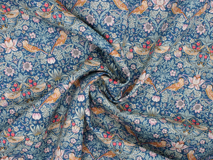 Twist Headband - Liberty Strawberry Thief P Print