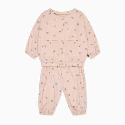 Floral Corduroy Jacket & Trousers