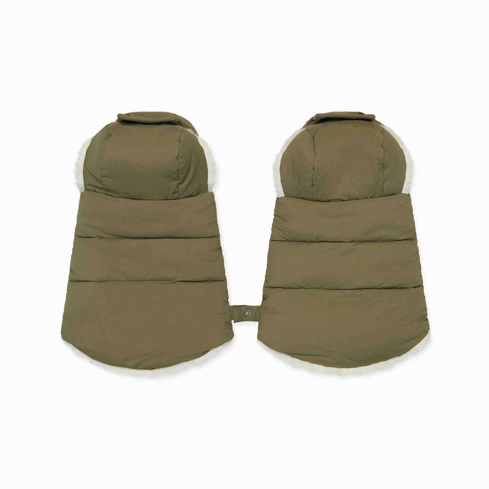 Faux Fur Lined Buggy Mittens