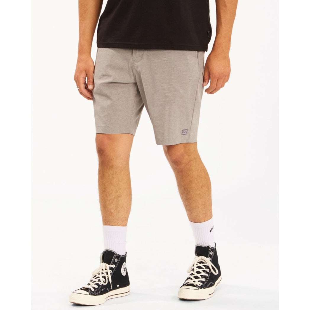 BILLABONG - CROSSFIRE MID SUBMERSIBLE 19" SHORTS | GREY