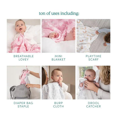 aden + anais Essentials Cotton Muslin Squares - 5 Pack - Tanzania