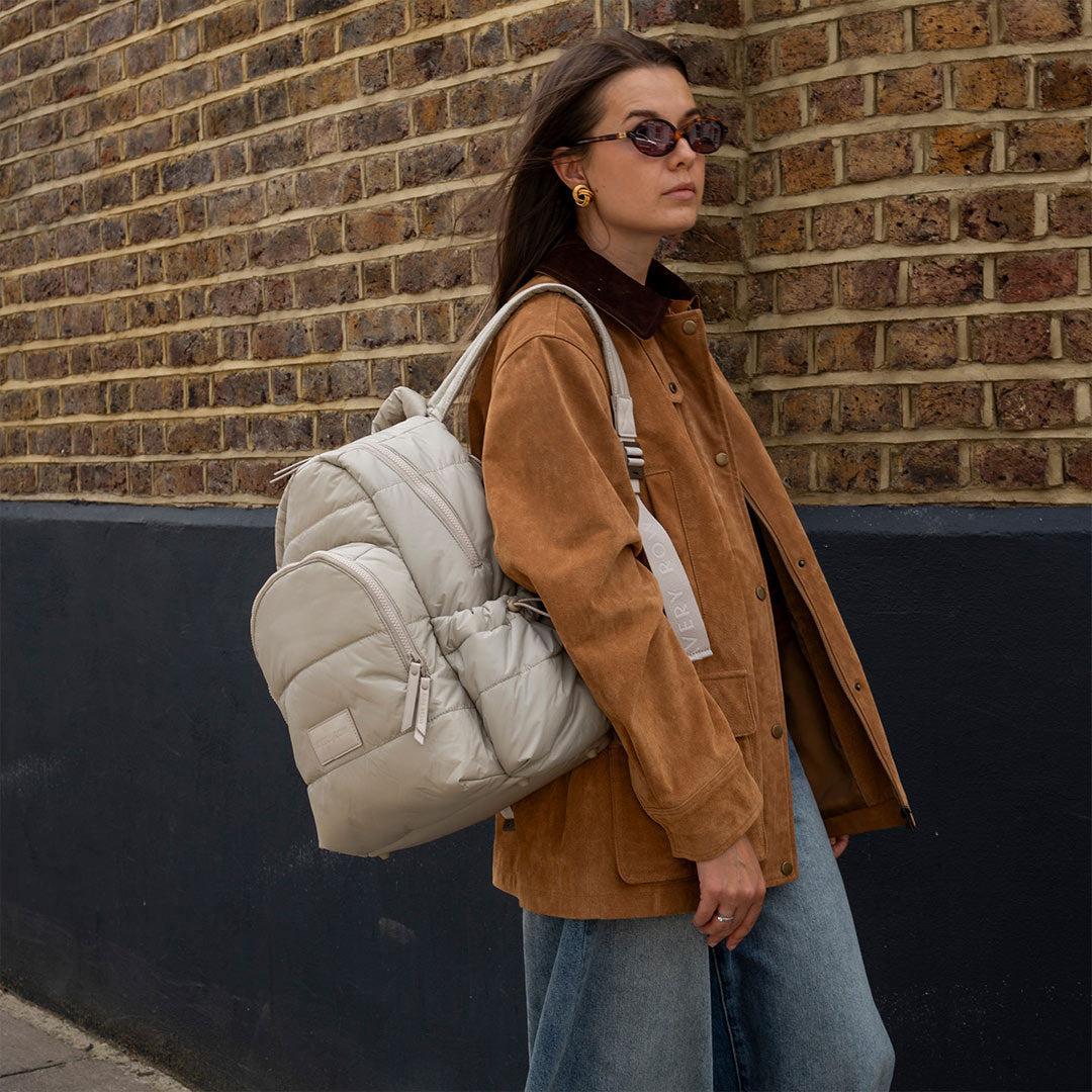 Avery Row Changing Backpack  - Oyster