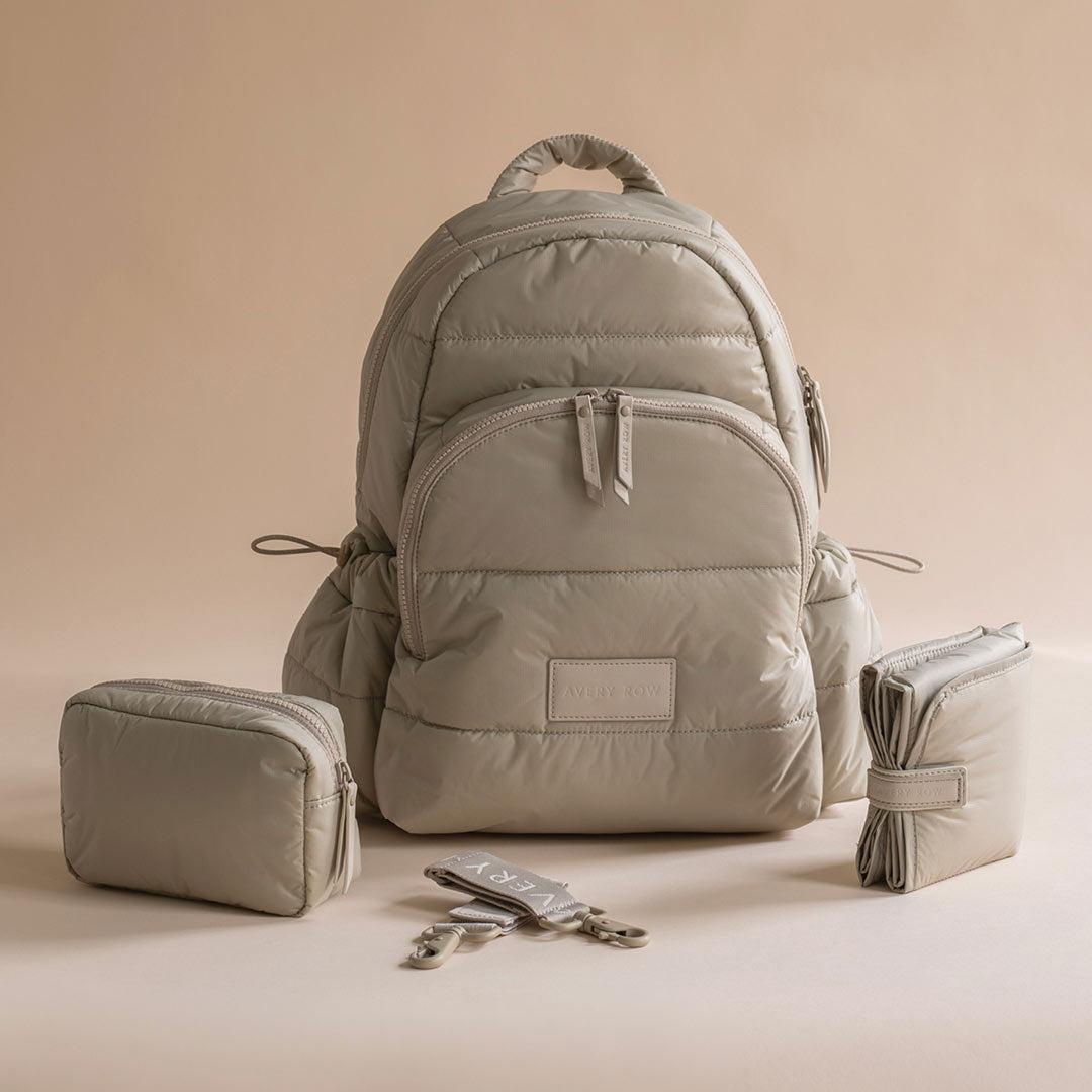Avery Row Changing Backpack  - Oyster