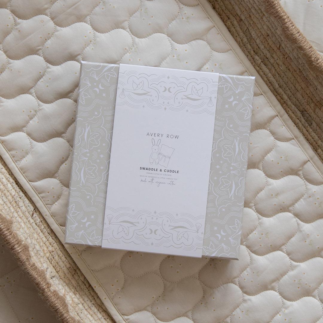 Avery Row Swaddle & Cuddle Gift Set - Chamomile