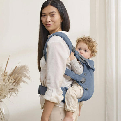 BabyBjorn Harmony Woven Melange - Blue