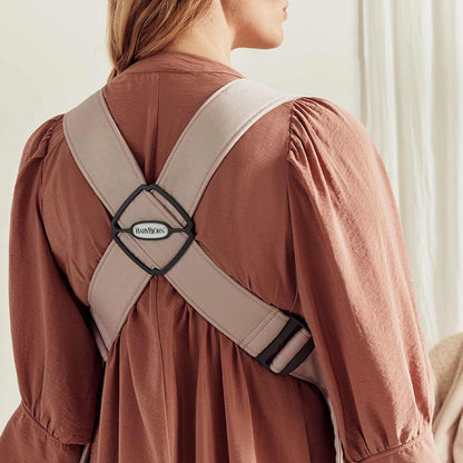 BabyBjörn Baby Carrier Mini - 3D Jersey - Light Beige