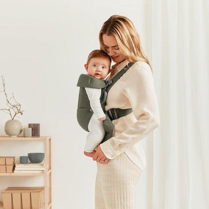 BabyBjörn Baby Carrier Mini - Woven - Dark Green