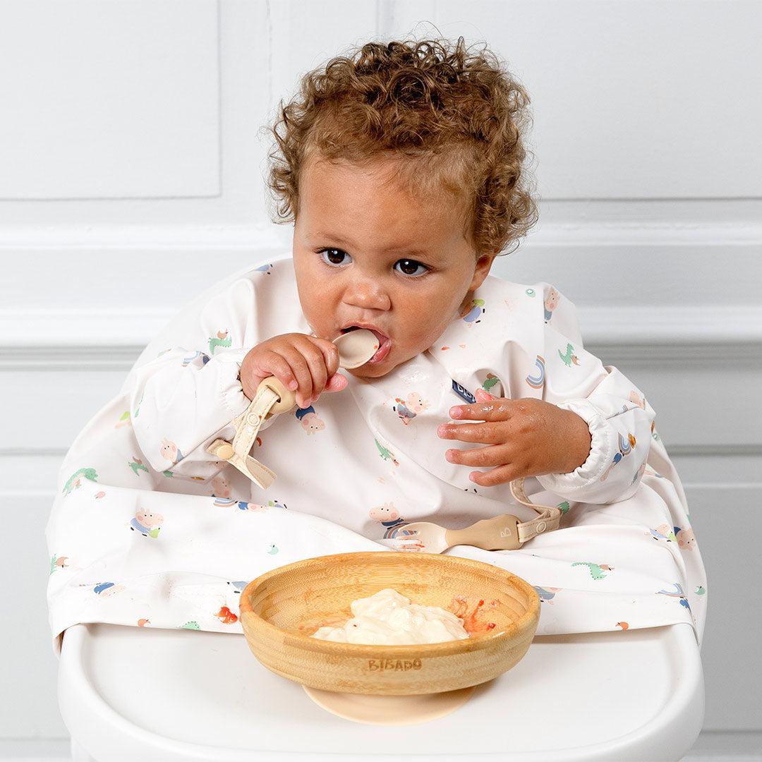 Bibado Handi No Drop Baby Cutlery - Fawn