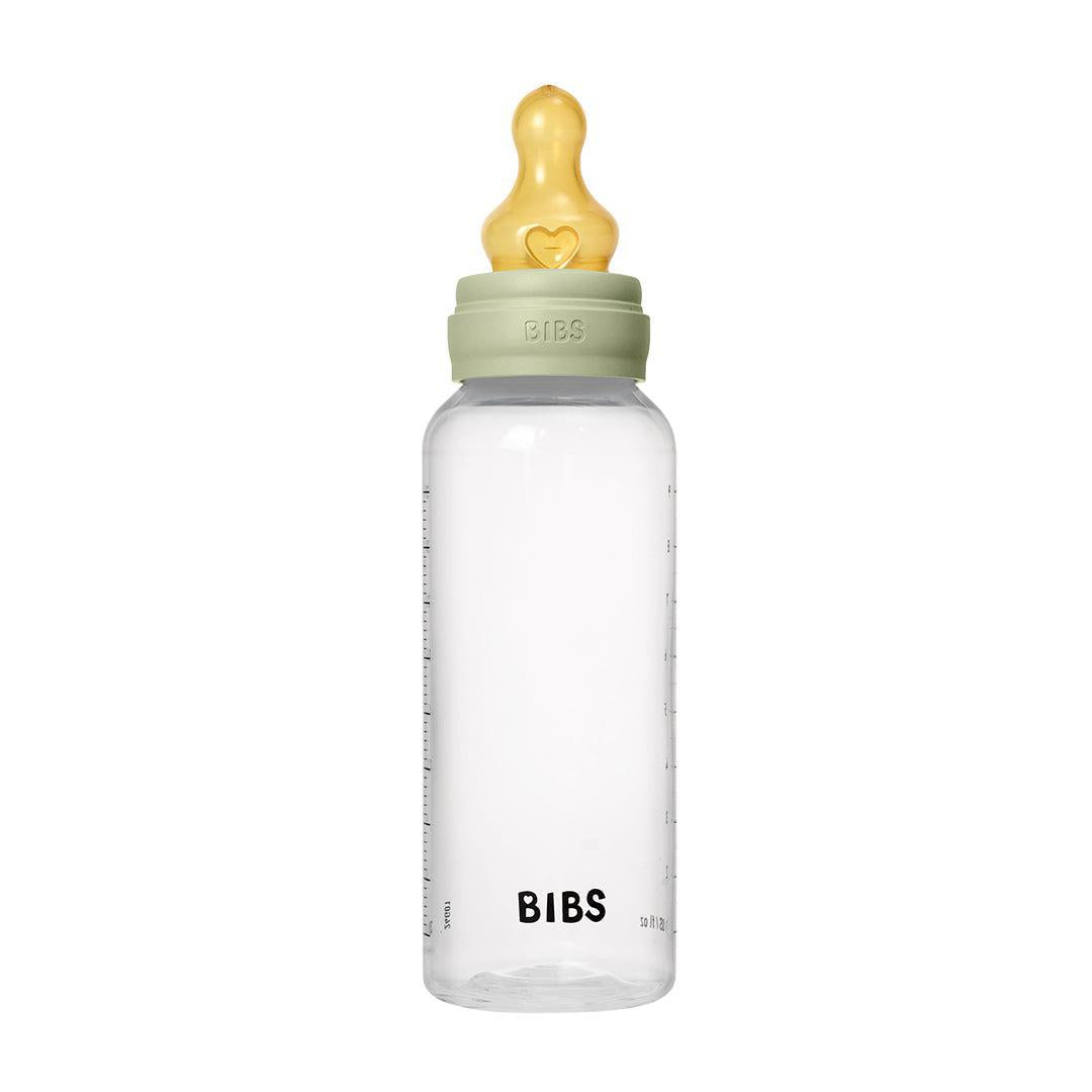 BIBS Medium Flow Baby Bottle Latex 1 Pack - Sage