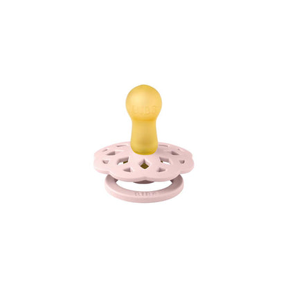 BIBS Boheme Latex Pacifiers - Blossom/Dusky Lilac - 2 Pack