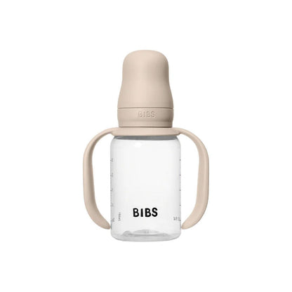 BIBS World Baby Sippy Bottle Spout Silicone 1 Pack 150ml - Blush