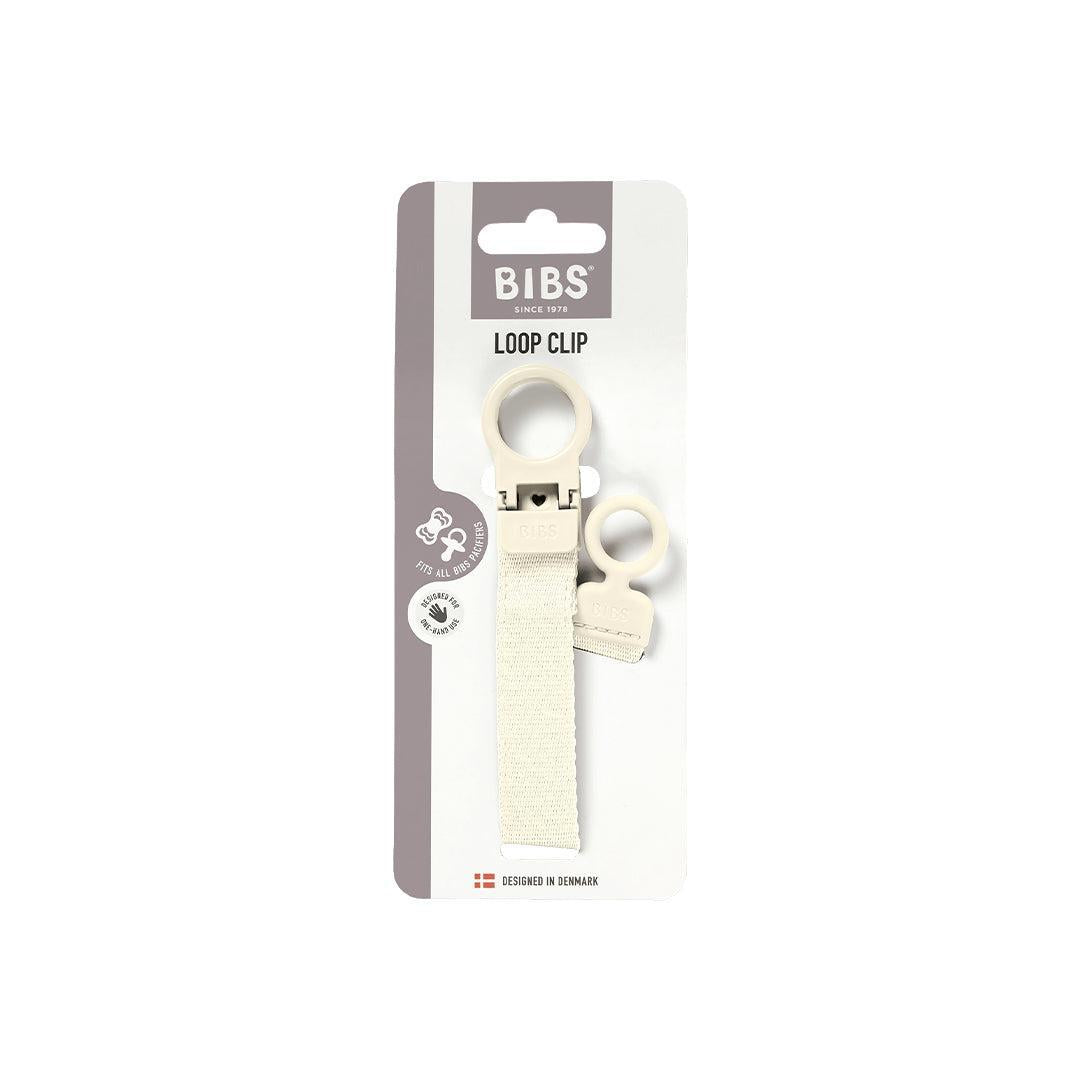 BIBS World BIBS Pacifier Clip Loop - Ivory
