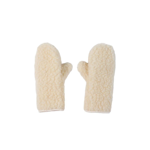 BINIBAMBA Merino Mama Mittens - Milk