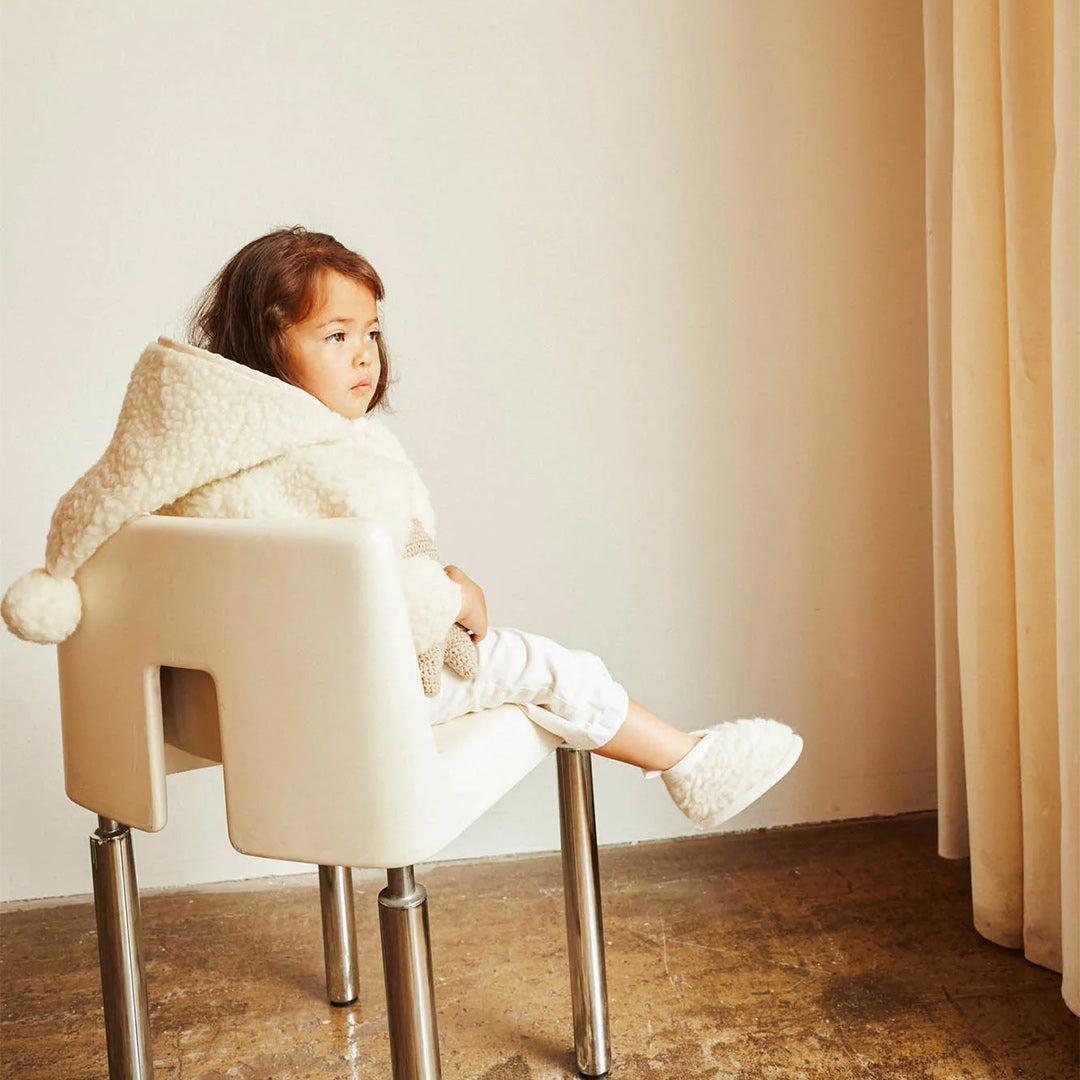 BINIBAMBA Merino Snugglejacket - Milk