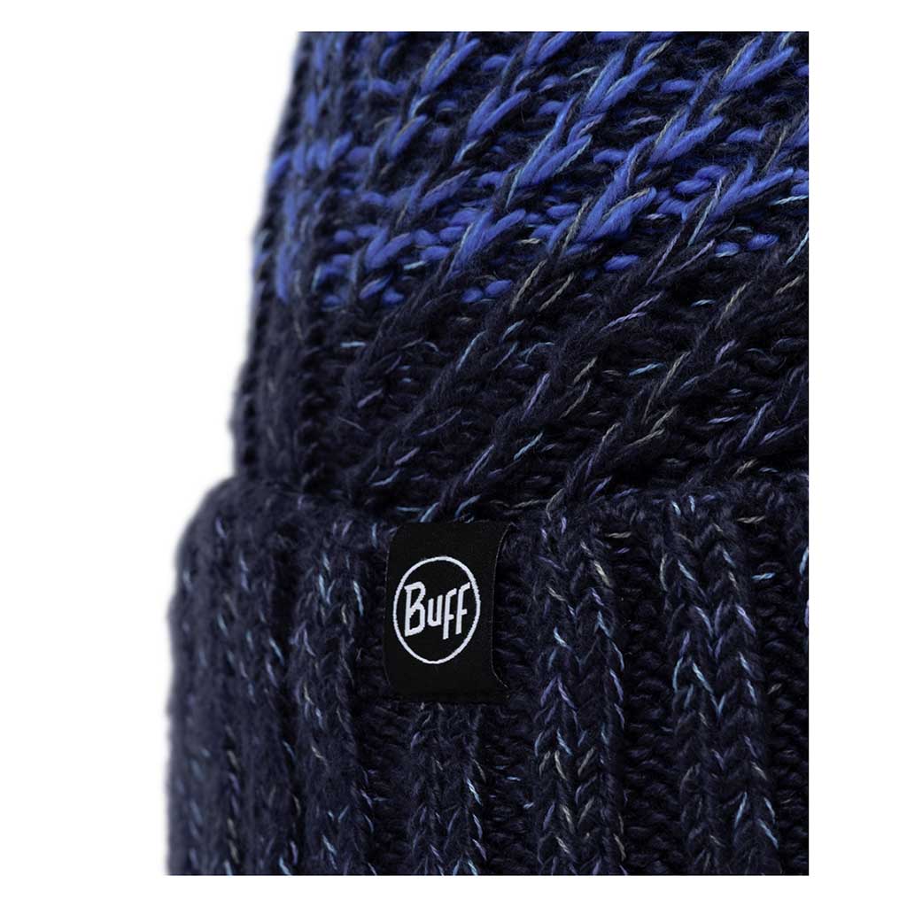 Akna Knitted Beanie & Fleece Band