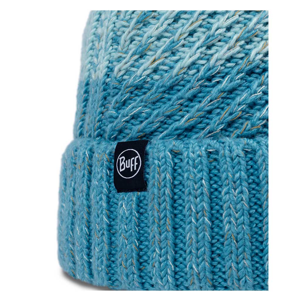 Akna Knitted Beanie & Fleece Band