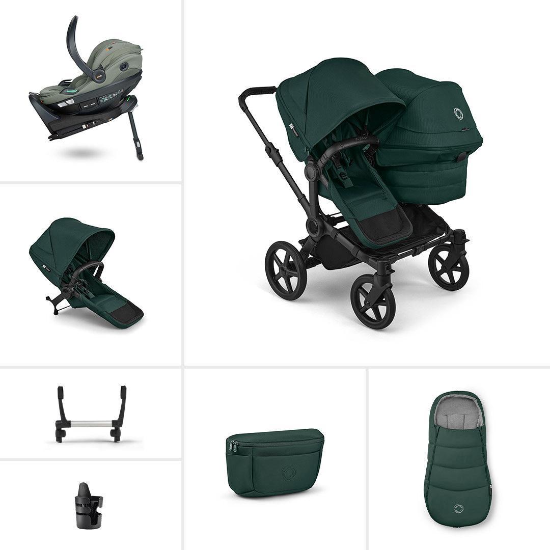 Bugaboo Donkey 6 Double Ultimate Go Beyond 2 Newborn Bundle