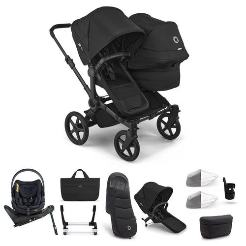 Bugaboo Donkey 6 Double Ultimate Go Beyond 2 Newborn Bundle