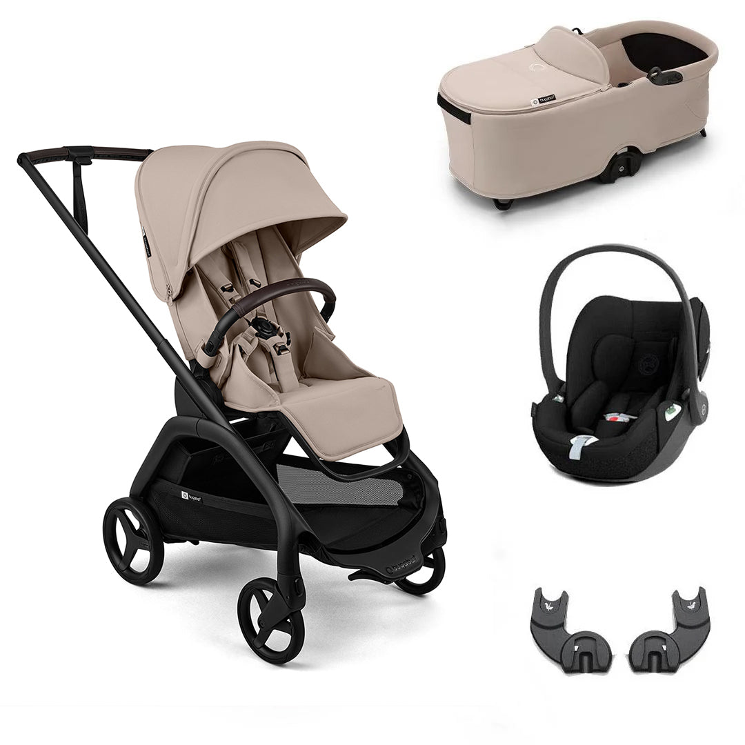 Bugaboo Dragonfly Plus + Cloud T Travel System