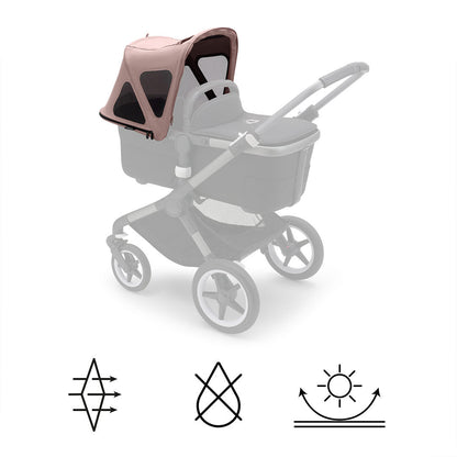 Bugaboo Fox/Fox Cub Breezy Sun Canopy V2 - Morning Pink